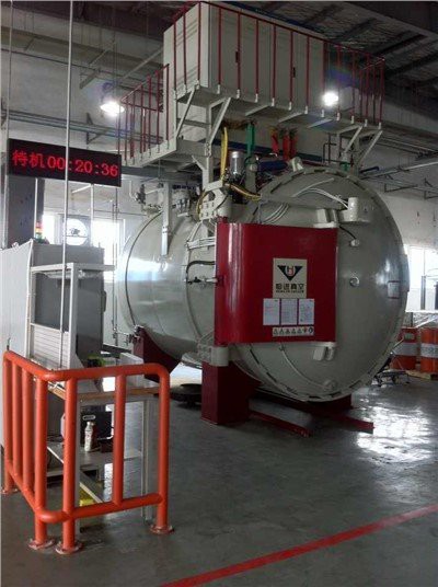 プレートフィン熱交換器真空ろう付炉